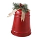 thumbnail image 5 of Adorno colgante de campana navideña Adornos colgantes para árbol de Navidad Colgante Rojo grande, 5 of 9