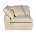 thumbnail image 3 of Modular Sectional Sofa 3Pc Deep Seating Couch Washable Fabric Stain Resistant Tan Beige, 3 of 8