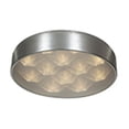 thumbnail image 1 of Access Lighting 70082LEDD-BSL-ACR Meteor Dimmable LED Flush-Mount - Brushed Steel & White Acrylic, 1 of 1
