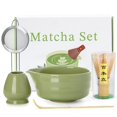 thumbnail image 1 of Juego de batidores para matcha Jardin Tesoro, 5 unidades con 500 ml de chawan, cuchara, 1 of 8