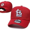 thumbnail image 2 of Washington Nationals Red Adjustable Unisex Hat With Eye - Catching Team "W" Logo, 2 of 53