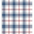 thumbnail image 3 of Ambesonne Fashion Duvet Cover Set, English Tartan Motif, 2-Calking, Violet Blue Orange White, 3 of 7