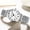 B 559 Silver Style fiXa, variant on New Couple Watch Men's Waterproof Large Number Middle Aged Luminous Large Dial Quartz Watch