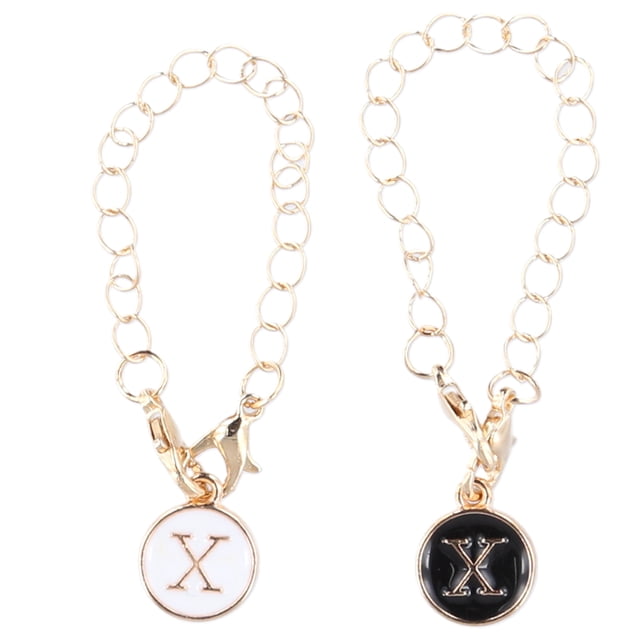 2 uds. Accesorios personalizados con dije de mango y letra para vasos Stanley