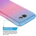 thumbnail image 5 of Samsung Galaxy J7 (2017) / J7 Sky Pro / J7 Perx / J7 V / J7 Prime / Galaxy Halo Case, Bling Glitter Candy Silicone Rubber Gel Hard Protective Case Cover - Blue, 5 of 5