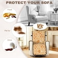 thumbnail image 5 of TSOVTHRID Giraffe Orange Print Recliner Chair Covers with Pocket Single Reclining Slipcover Non-Slip Lazy Boy Recliner Armchair Cover with Elastic Strap Furniture Protector for Pets, 5 of 7