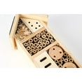 thumbnail image 2 of Wild Insect Bee House -eco-friendly Bug Hotel For Bees Butterflies Insects In Garden - Kid Friendly Weather Resistant Hanging Bee Home From Natural Wo, 2 of 5