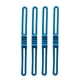 thumbnail image 2 of Toystoory Paquete de 4 correas de bicicleta de silicona para bicicleta, soporte para antorcha de ciclismo, accesorios fijos reutilizables para Ciclismo Azul, 2 of 6