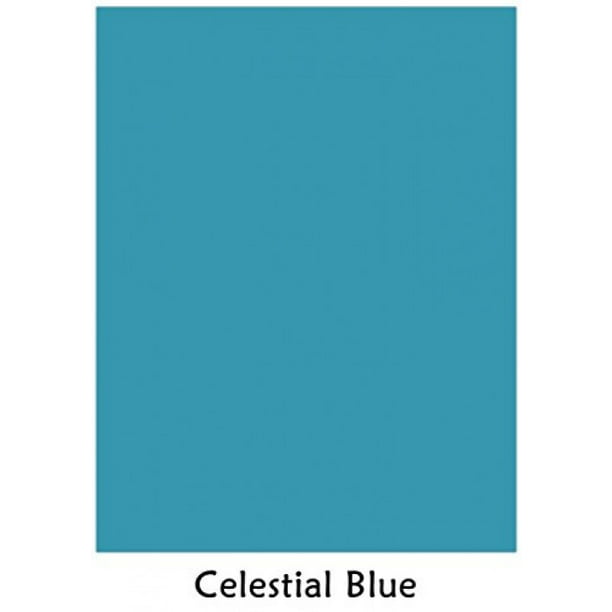 Celestial Blue Neenah Astrobrights Premium Color Card Stock,Size 8.5 x 11, 65 Lb 50 Sheets
