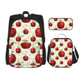 thumbnail image 1 of Balery Fruit Apples Mochila escolar 3 en 1 para niños: mochila resistente con lonchera térmica y estuche para lápices. Mochila escolar para niños y niñas., 1 of 7
