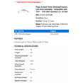 thumbnail image 2 of Pump To Gear Power Steering Pressure Line Hose Assembly - Compatible with 1991 - 1995 GMC Sonoma 4.3L V6 GAS 1992 1993 1994, 2 of 2