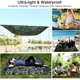 thumbnail image 2 of 2 Pcs military green Emergency Sleeping Bag Portable Survival Sleeping Bag Thermal Shelter for Homeless People for Camping, 2 of 5