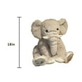 thumbnail image 2 of hirigin Elephant Stuffed Animal Soft Fluffy Stuffed Elephant Plush Toy Gift for Kids Toddler Girls Boys, 2 of 8