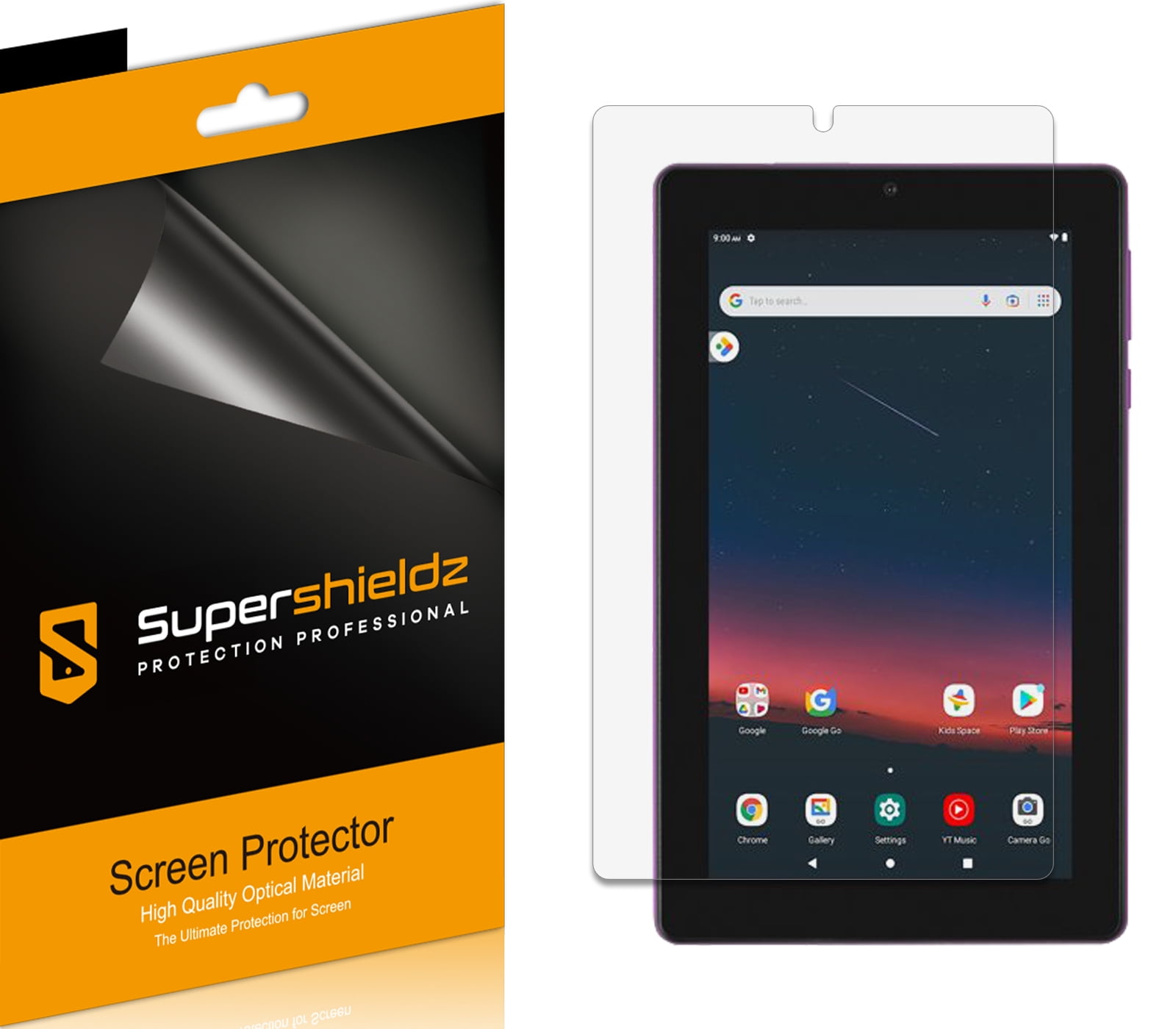 (3 Pack) Supershieldz Designed for Onn 7 inch Tablet Gen 3 (2022) / Onn 7 inch Kids Tablet (2022