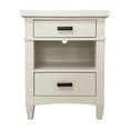 thumbnail image 2 of Pemberly Row Queen Shelter Bed 2 Nightstands and Dresser Mirror, 2 of 20