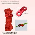 thumbnail image 7 of Zmeidao Outdoor Camping Tent Rope 4mm Thick Reflective Rope Draw Rope 2 Meters Wind Rope, 7 of 7