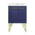 thumbnail image 2 of Annecy 24 Bathroom Vanity in Navy Blue, 2 of 13