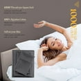 thumbnail image 4 of SGI Bedding 1000 TC Egyptian Cotton Bed Sheet Set - King Size Sheets 1000 Count Sheets for King Size Bed - Soft, Durable Sheets Cotton Sheets in 1000 TC 15" Deep Dark Gray, 4 of 7