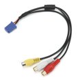 thumbnail image 3 of Cable Rca Adaptador Rca Cable Coche Adaptador Rca 6 Pines Rca Línea Vehículo Audio Systerm 6 Pines Coche RCA Adaptador Cable Vehículo Audio Systerm Ajuste Para NSZTW62G NHBAX62G ANGGREK RCA Adapter Cable, 3 of 8