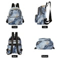 thumbnail image 4 of FORMRS Mini Backpack Purse for Women Travel Daypack Casual Shoulder Bag, Abstract Marble Pattern, 4 of 7