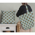 thumbnail image 5 of Soimoi Poly Georgette Fabric Diagonal Check Print Fabric by The Yard 52 Inch Wide, 5 of 5