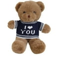 thumbnail image 4 of Almohada De Peluche Almohada de peluche de oso rojo para San Valentín, suave y abrazable, cojín decorativo (1 unidad) JASKFLY, 4 of 5