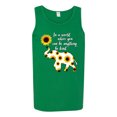 thumbnail image 2 of In A World Where You Can Be Anything Be Kind Inspirational/Christian Mens Graphic Tank Top, Kelly, Small, 2 of 3