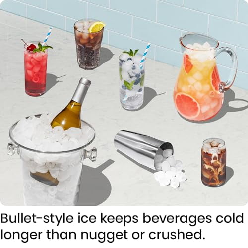 Youcai Iceman Dual Size Ice Maker Countertop - Portable, Self Cleaning, 22lbs/24hrs — Residential Use, Standard Application