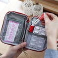 thumbnail image 2 of Cute Mini Portable Medicine Bag First Aid Kit Emergency Kits-, 2 of 5