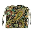 thumbnail image 4 of Blazing Needles 16-inch Polyester Patterned Outdoor U-shaped Chair Cushions (Set of 6), 4 of 4