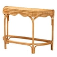 thumbnail image 2 of bali & pari Wakana Rattan BOHO Console Tables, Natural Brown, 2 of 10