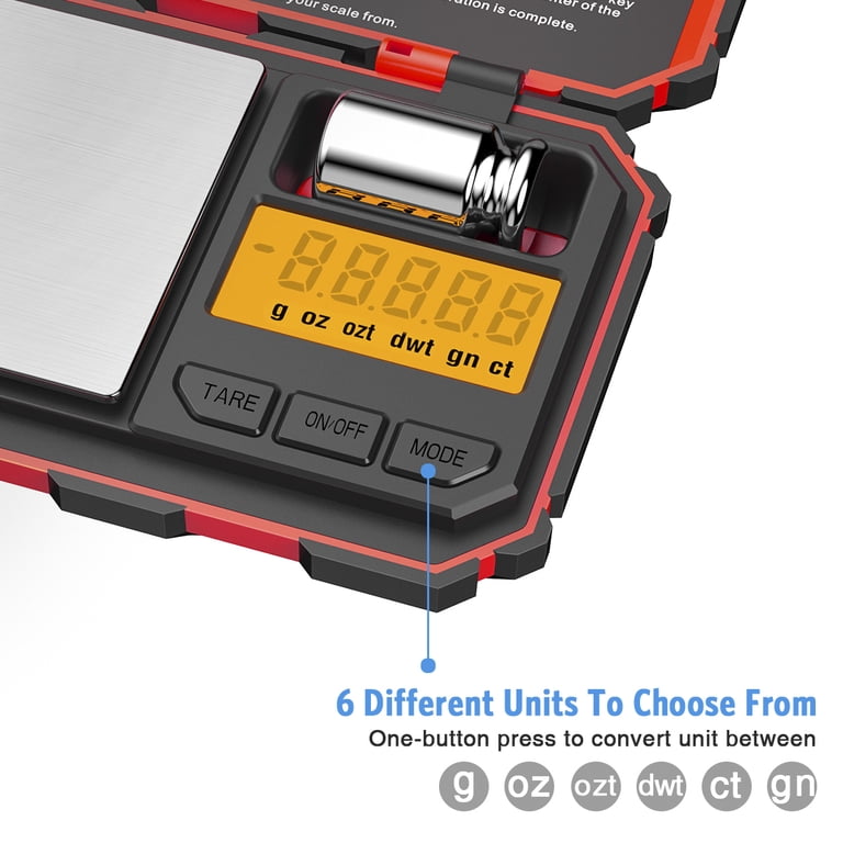Brifit Digital Mini Scale, 200g with Calibration Weight photo 5