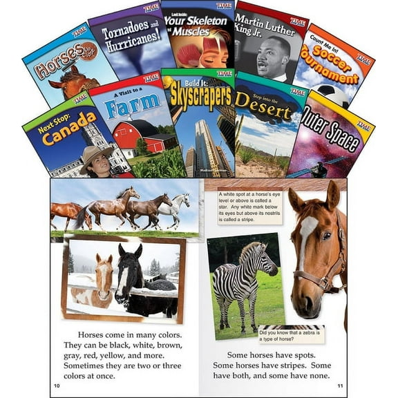 Time for Kids(r) Informational Text: Time for Kids(r) Informational Text Grade 2 Readers Set 2 10-Book Set (Other)