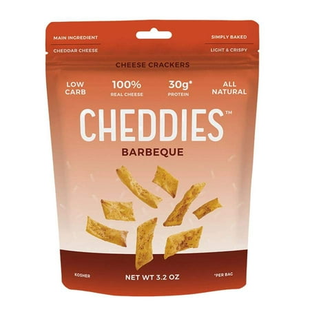 Cheddies High Protein Low Carb Cheese Crackers -
