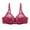 Wine, variant on SWSTBBY Womens Bras,Shaping Plus Size Summer Bras for Womens,Women's Solid Color Ring Oversized Gathering Underwear Daily Bra
