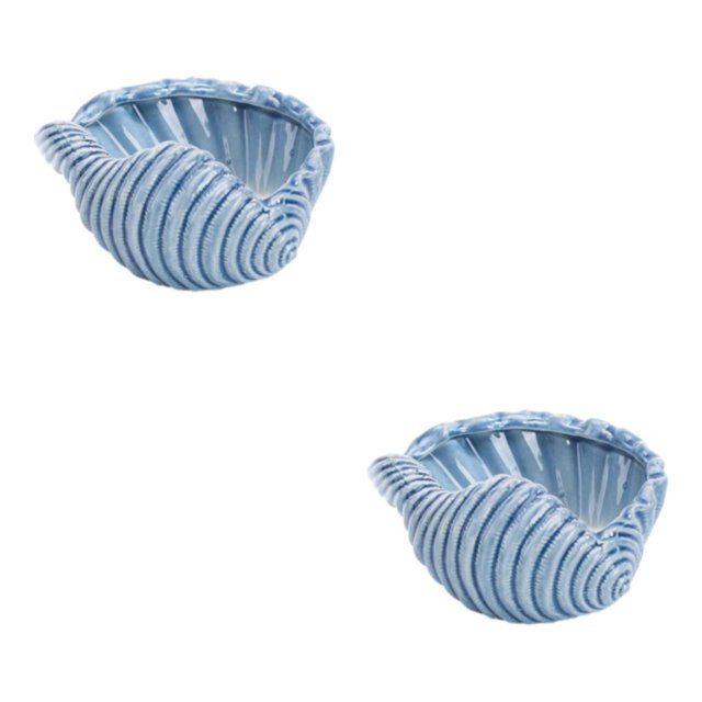 Matsuzay Bonito jarrón de cerámica para peces, decoración duradera y única para el jardín del hogar, maceta europea ancha y carnosa Type9 NO9