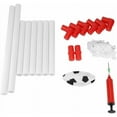 thumbnail image 5 of But de Soccer Pliant pour Développer la Condition Physique, Filet de Soccer Résistant aux Intempéries avec Système d'Articulations Flexibles Durable pour Usage Intérieur Extérieur (56 x 30,5 x 45 cm), 5 of 5