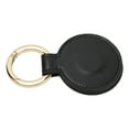 thumbnail image 4 of Round Magnetic Hat Clip Free Your Hands PU Leather Hat Clip for Travel On Bag Handbag Luggage Tote Backpack Black, 4 of 5