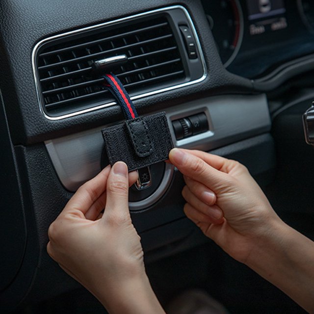 Bolsillo multifuncional para ventilación de aire de coche, bolsillo para coche, ventilación de aire automotriz, bolsa de almacenamiento para teléfono móvil, bolígrafos para teléfonos inteligentes, ma