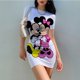 thumbnail image 1 of Disney Minnie Mickey Mouse Short sleev slim bodycon sexy dress 2022 summer women streetwear party festival dresses outfitsXXXL Gao Jinjia LED, 1 of 2
