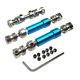 thumbnail image 3 of 2 ejes de transmisión intermedios CVD, eje de transmisión delantero y trasero, eje de transmisión, accesorios de actualización azul, 3 of 9