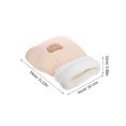 thumbnail image 2 of OULII Cat Couch Sleeping Bag For Indoor Cats Cozy Cave Structure 1Pcs, 2 of 6