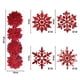 thumbnail image 2 of De Copos De Nieve Con Purpurina, 10Cm, Adornos Colgantes Para Árboles De Navidad, Decoraciones Navideñas Para El Hogar 40 Uds. Monstrate HA042680-01, 2 of 6