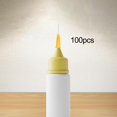 thumbnail image 1 of KLKCMS 100 Pieces Industrial Blunt Tip Dispensing Pins with Luer Lock for Liquid orange, 1 of 3