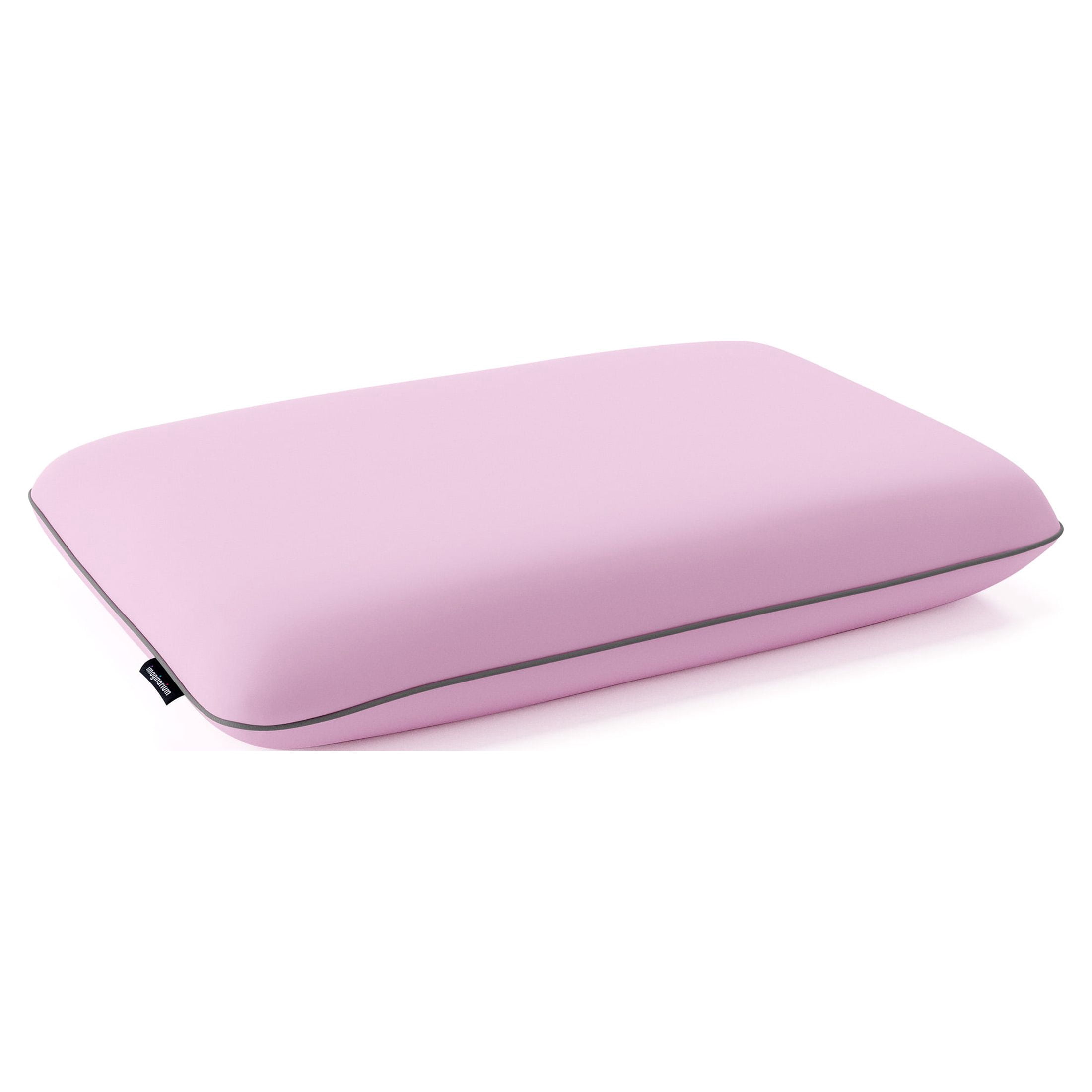Memory Foam Fun Pillow With Cool-to-the-Touch Cover, Standard/Queen, Pale Pink, 1 Pack