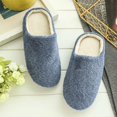 thumbnail image 3 of Pantoufles pour Femmes en Mousse Mémoire à Enfiler Pantoufles de Maison pour Femmes Intérieur Extérieur Pantoufles de Chambre pour Femmes Doublure en Flanelle Chaude et Douce Pantoufles pour Femme, 3 of 9