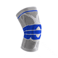 thumbnail image 2 of Rodilleras deportivas para exteriores, para correr, de punto, presurizadas, transpirables, para montar a caballo, de silicona, 2 of 5