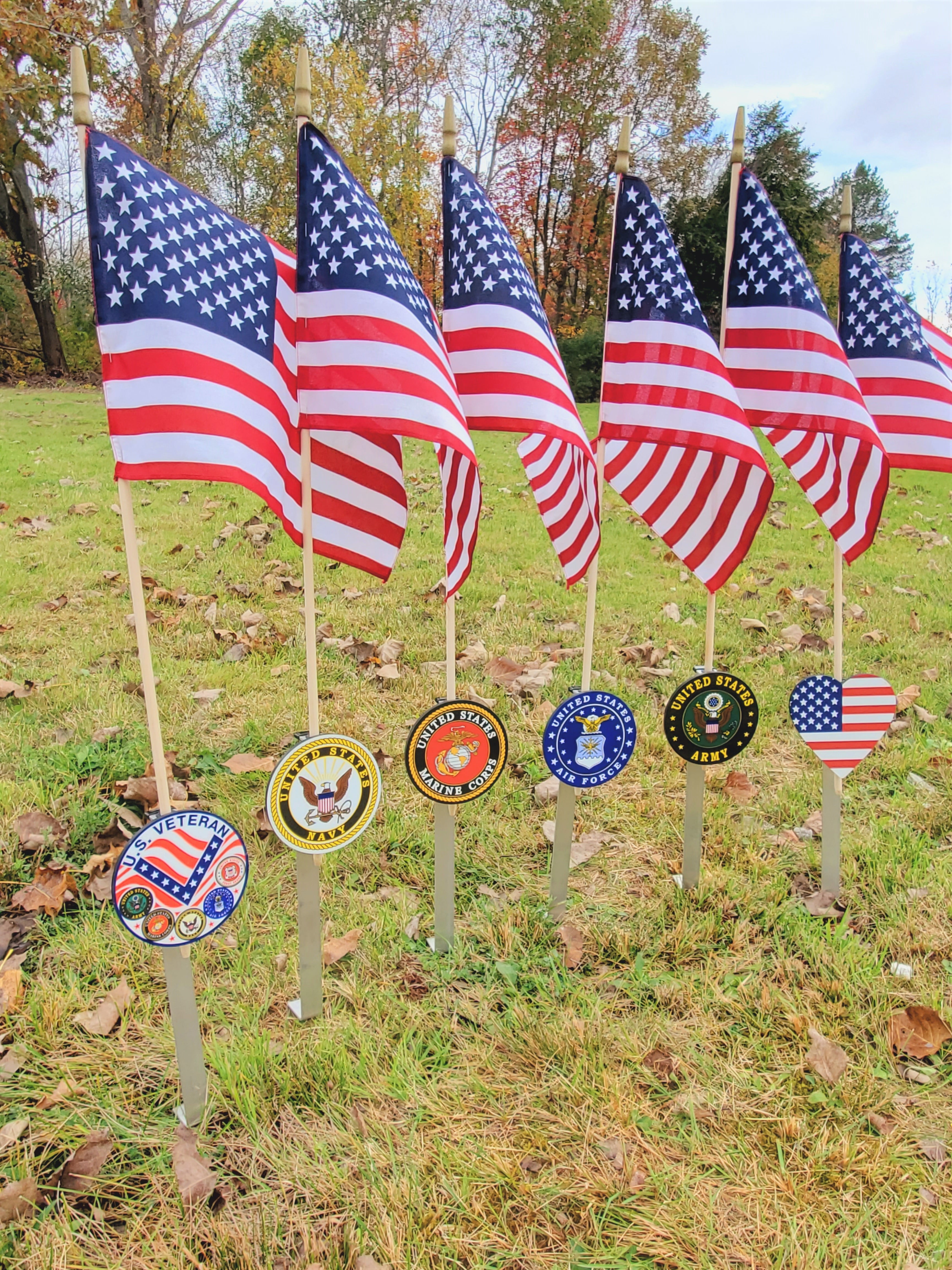 Military Flag Holder - Air Force