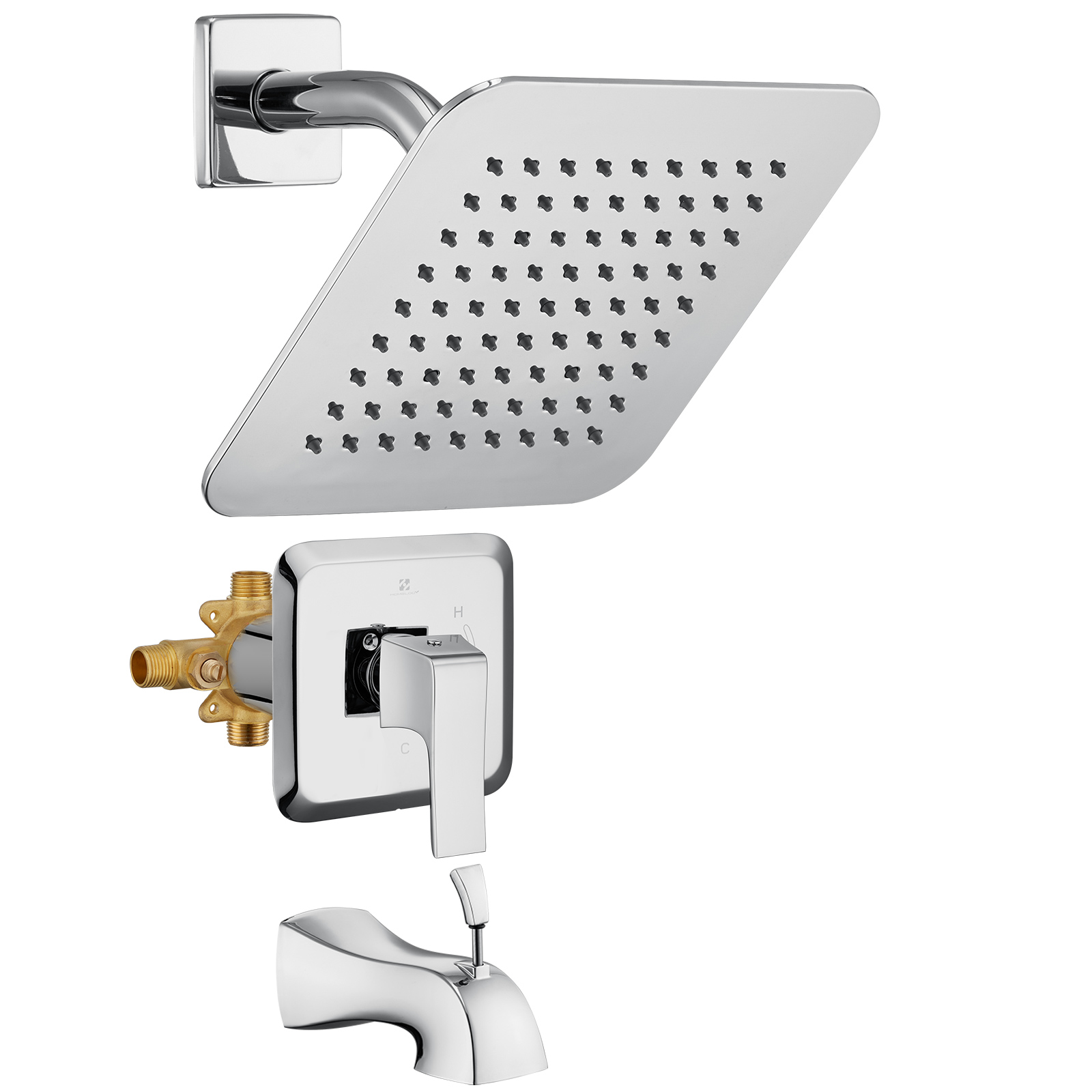 Fashion products Contain Shower Faucet Roughin Valve Body and Trim