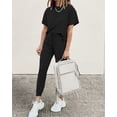 thumbnail image 4 of Conjunto de Jogger para Mujer PRETTYGARDEN de 2 Piezas en Negro Talla S, 4 of 6
